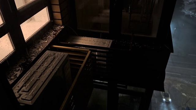 ⚡️Сильные дожди, ливни в сочетании с грозой, градом и сильным ветром в Ростове-на-Дону.