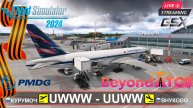 ✈️ САМАРА KUF - МОСКВА VKO | MSFS2024 | PMDG BOEING 777-200ER | BeyondATC | GSXpro