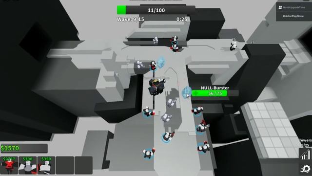 NCB-Passage Hard Mode (Без ивент перков и башен) | Роблокс Critical Tower Defense
