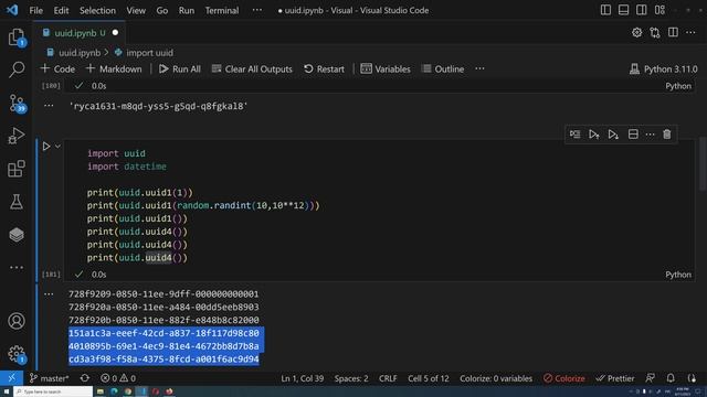 UUID - генератор случайных чисел. Если не сталкивались, не пропустите эту информацию.