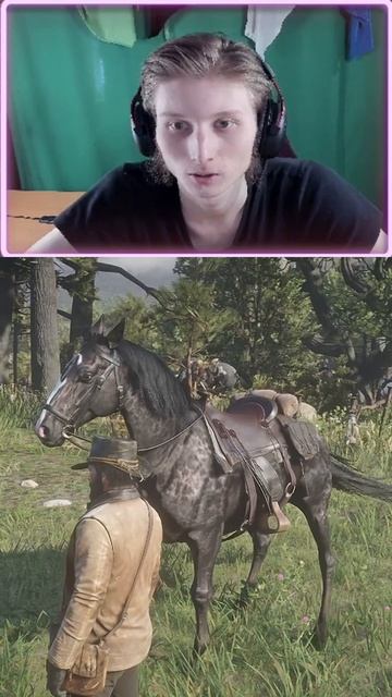 НАРКОМАНСКАЯ ЛОШАДЬ С ВЫПУЧЕННЫМИ ГЛАЗАМИ В RED DEAD REDEMPTION 2