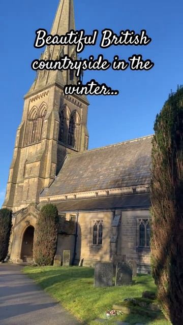 Beautiful British Countryside in the Winter💫   Life in the UK   Lovely English Stories #villagelife