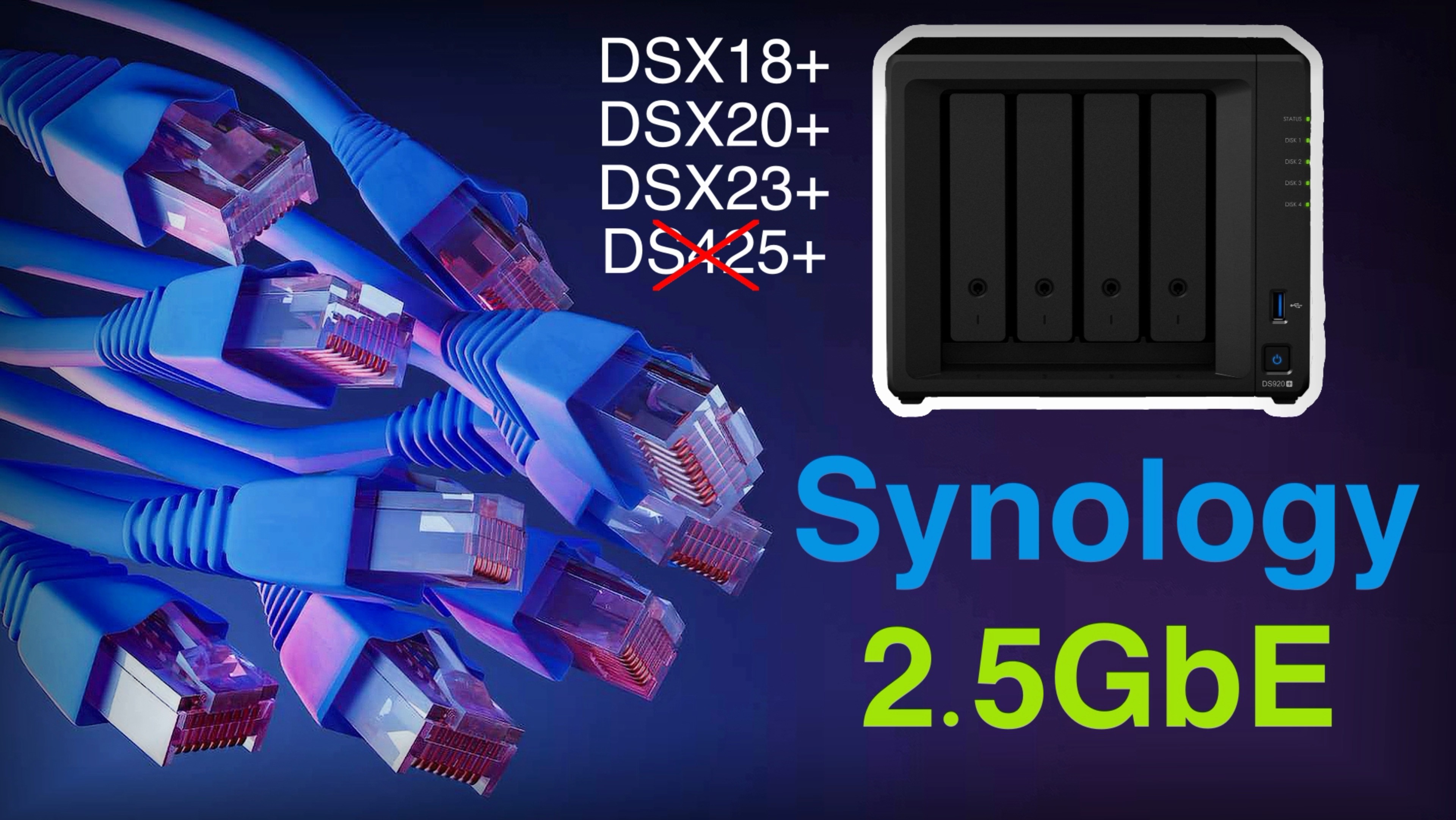 Как в Synology установить USB Ethernet адаптер 2.5GbE Realtek
