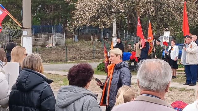 Кокшайск,9 мая, поздравление от депутата
