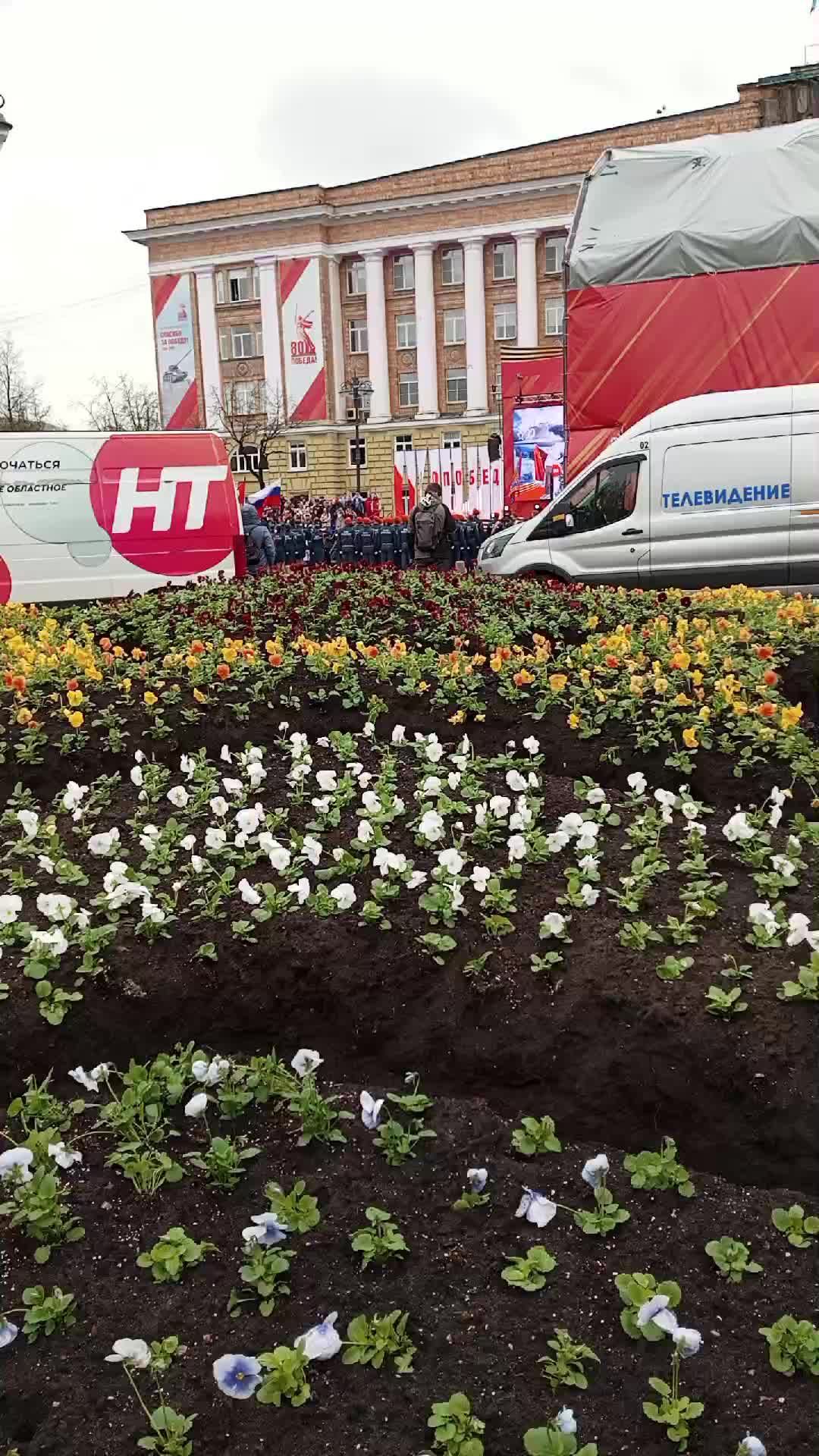 Парад победы в Великом Новгороде