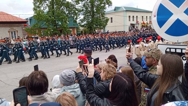 Тетюши, Парад 9 мая к 80-летию Победы в ВОВ.