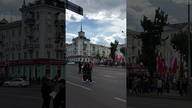 Луганск, сквер героев ВОВ