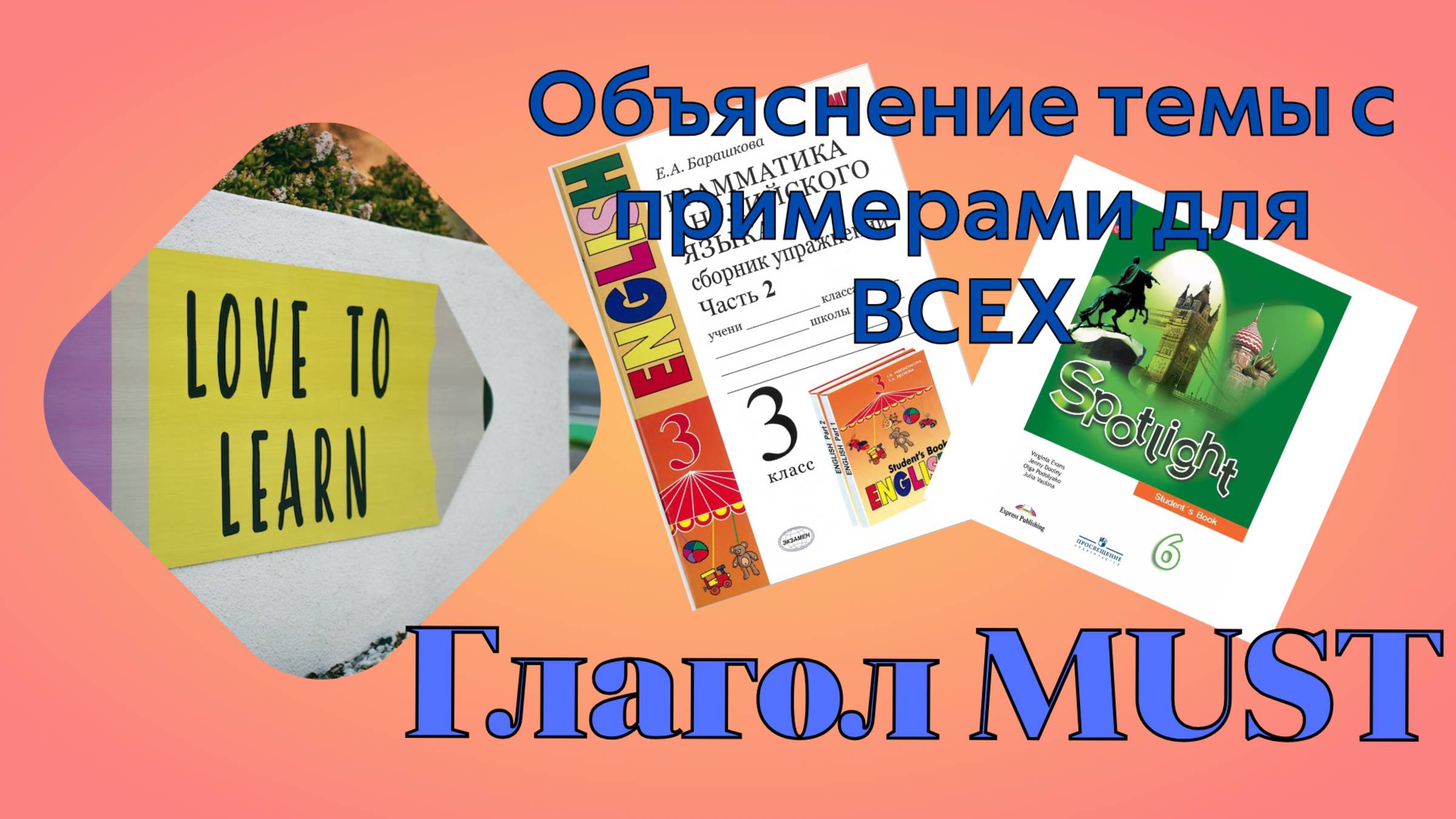 Глагол MUST в английском языке