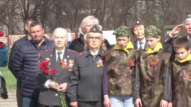 В рамках акции «Лица Победы» копию Знамени Победы торжественно передали в архив краеведческого музея