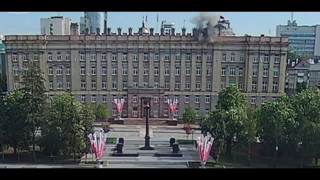 Белгород 09 05 25_ Удар по зданию администрации