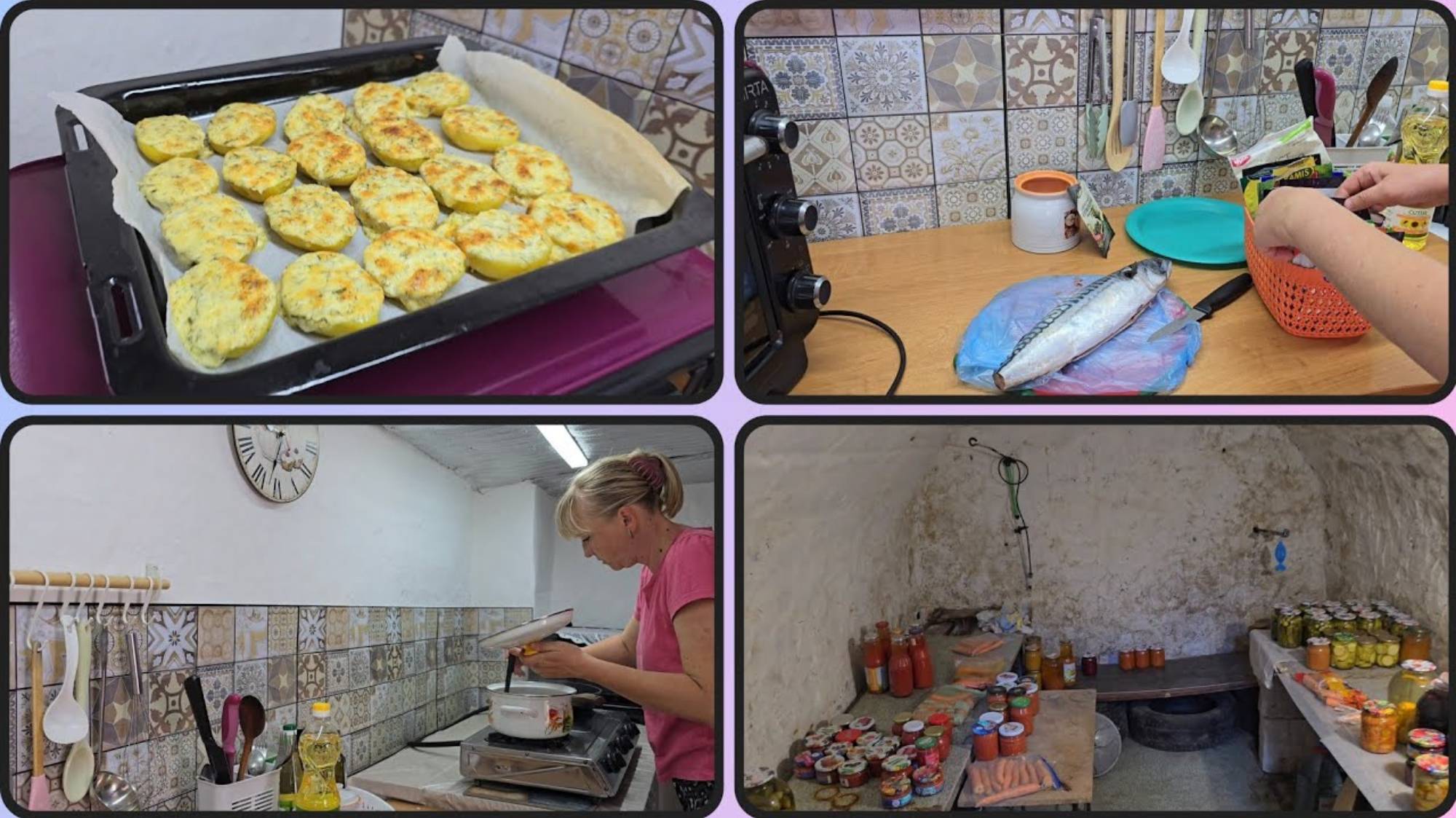 Артисты. Дочка обожает такую картошку! Мариную скумбрию для мангала