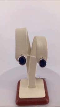 Серьги Сапфир