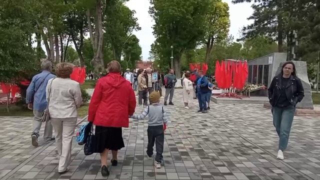 День победы в ст.Гостагаевская (Анапский район). Праздничные мероприятия 9 мая 2025 г.