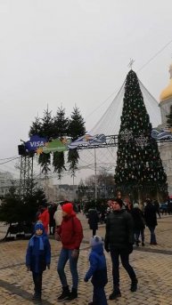 Новый год 2021. Празднование нового года в Киеве. Киев вс