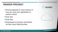 1. Deployment Render Introduction