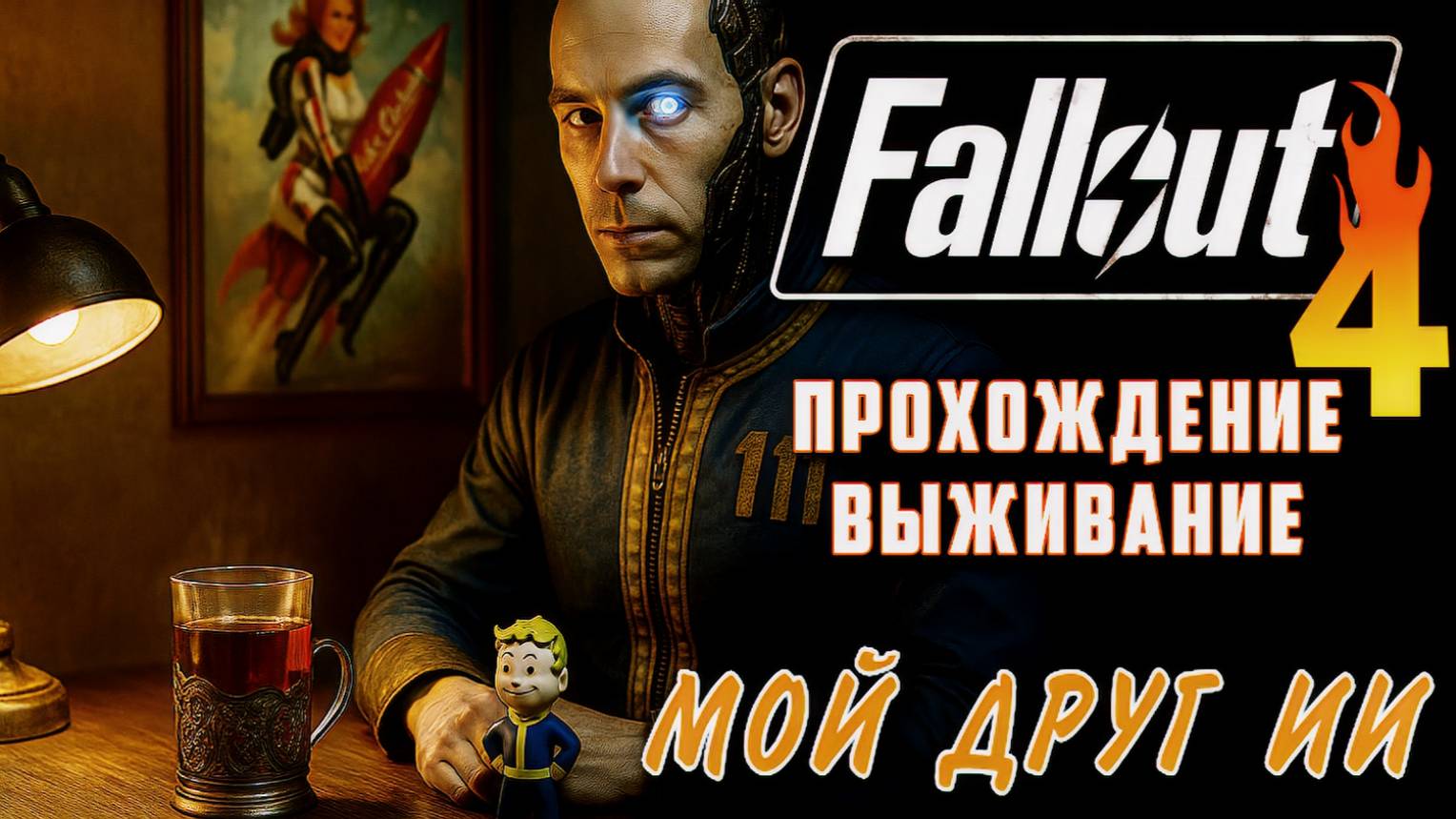 🔥 Fallout 4 Прохождение | Стрим 16 — Искусственный Интеллект и выживание в Пустоши
