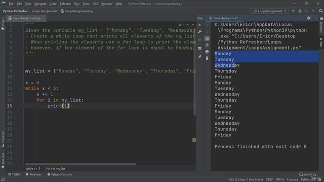 27. Loops Assignment Solution