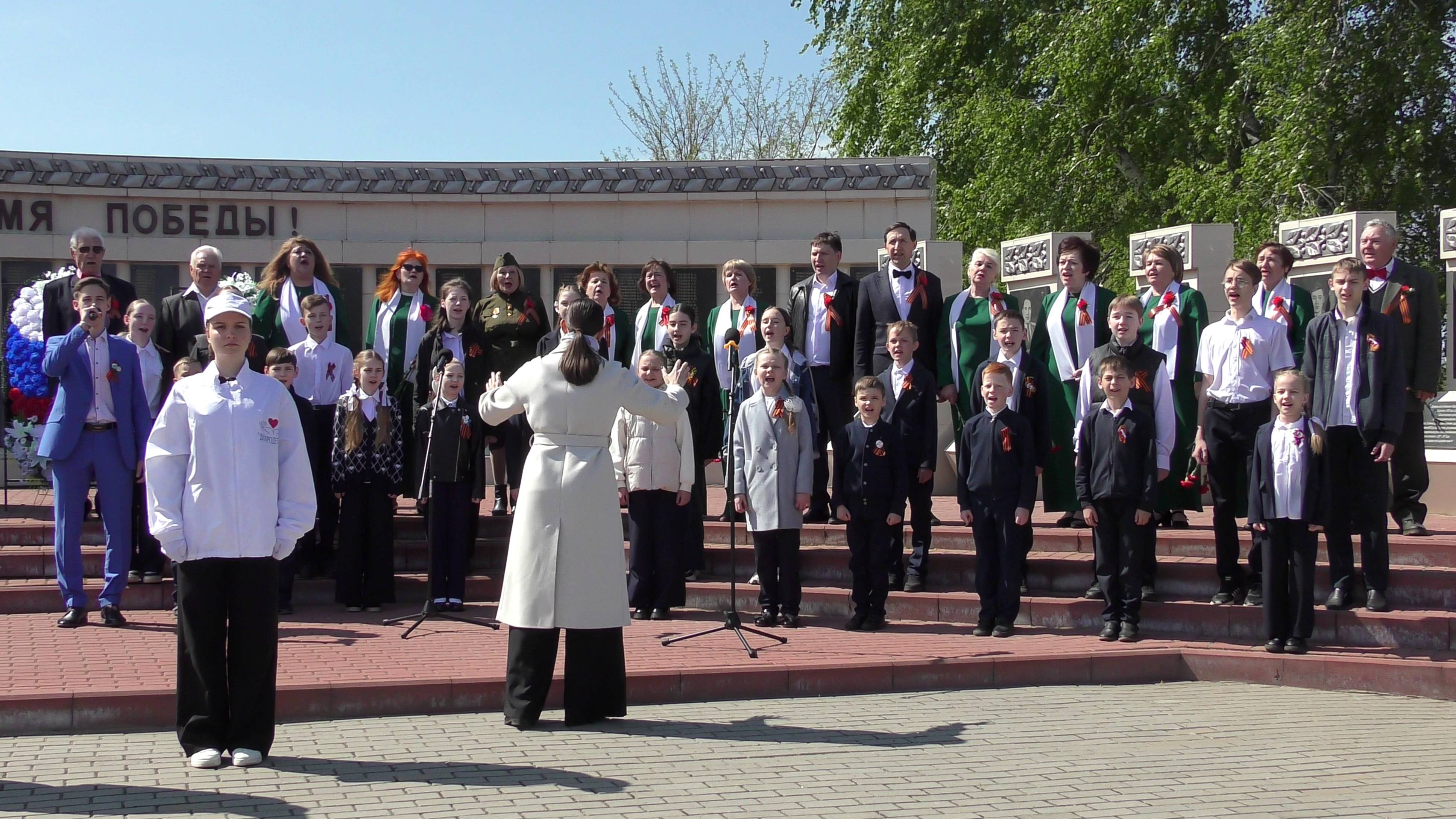 Митинг, посвящённый 80-летию Победы в ВОв в Дмитриевке