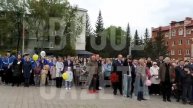 Возложение цветов к стеле 352-й стрелковой Оршанской дивизии, к Вечному огню и на аллее Героев