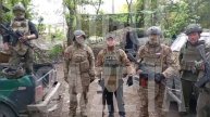 Бойцы отряда «Шторм», отряда «Отважный», 27-й дивизии, 433-го полка поздравляют с 80-летием Победы