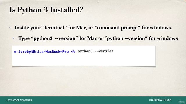 2. Python Installation Overview