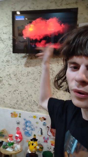 Я смотрю салют из Москвы на 9 мая 80 лет