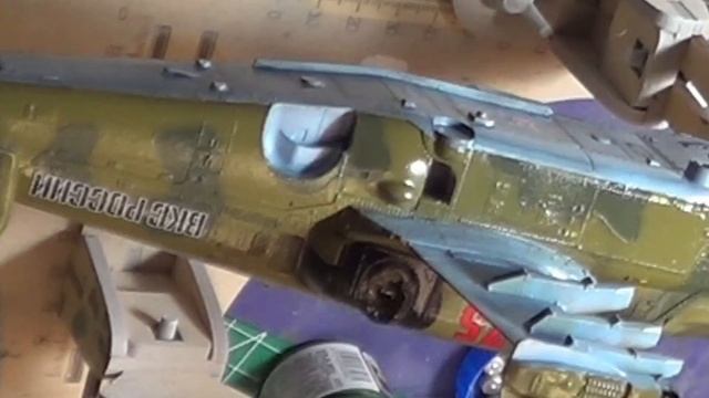 Ка-52, 1/48, часть 2. Покраска.