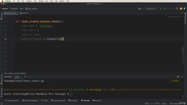 23. Pytest - FastAPI Project Test Part 10