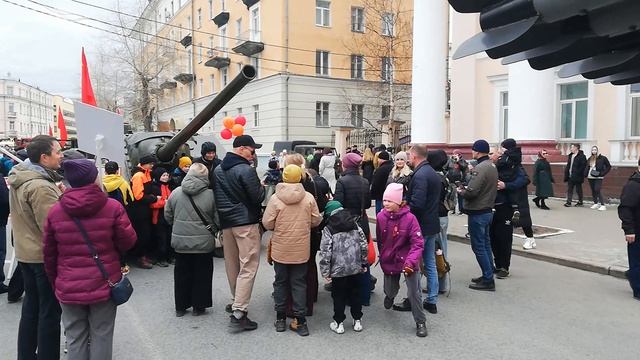 Военная техника на 9 мая в Архангельске 2025
