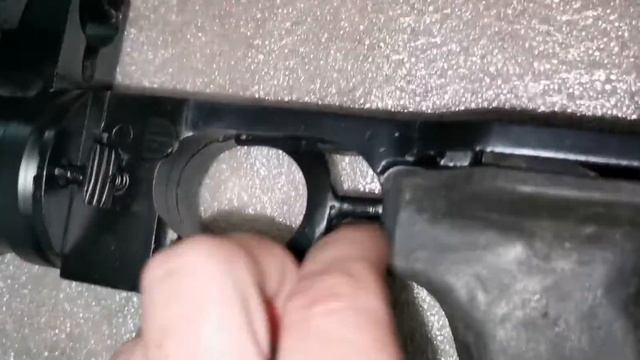 Копия подствольного гранатомёта ГП-25 из стали.