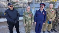 В АО «Водоканал» подняли знамя Победы!Пламенная речь Анатолия Кырджагасова.