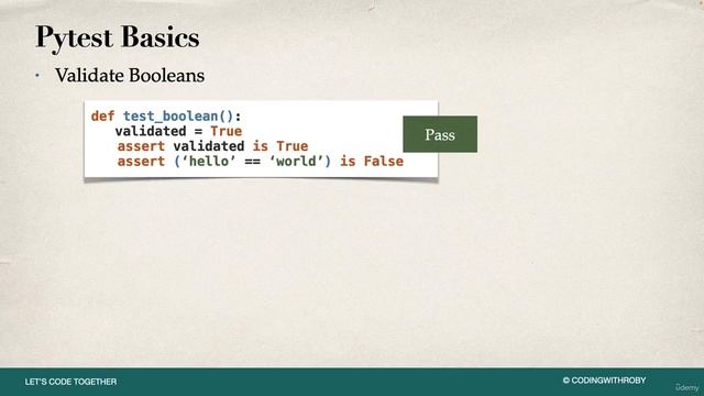 4. Pytest Basics Overview