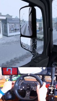 ETS2 МОРОЗНАЯ ЗИМА ❄️ mods RUSMAP #gametime32 #ets2