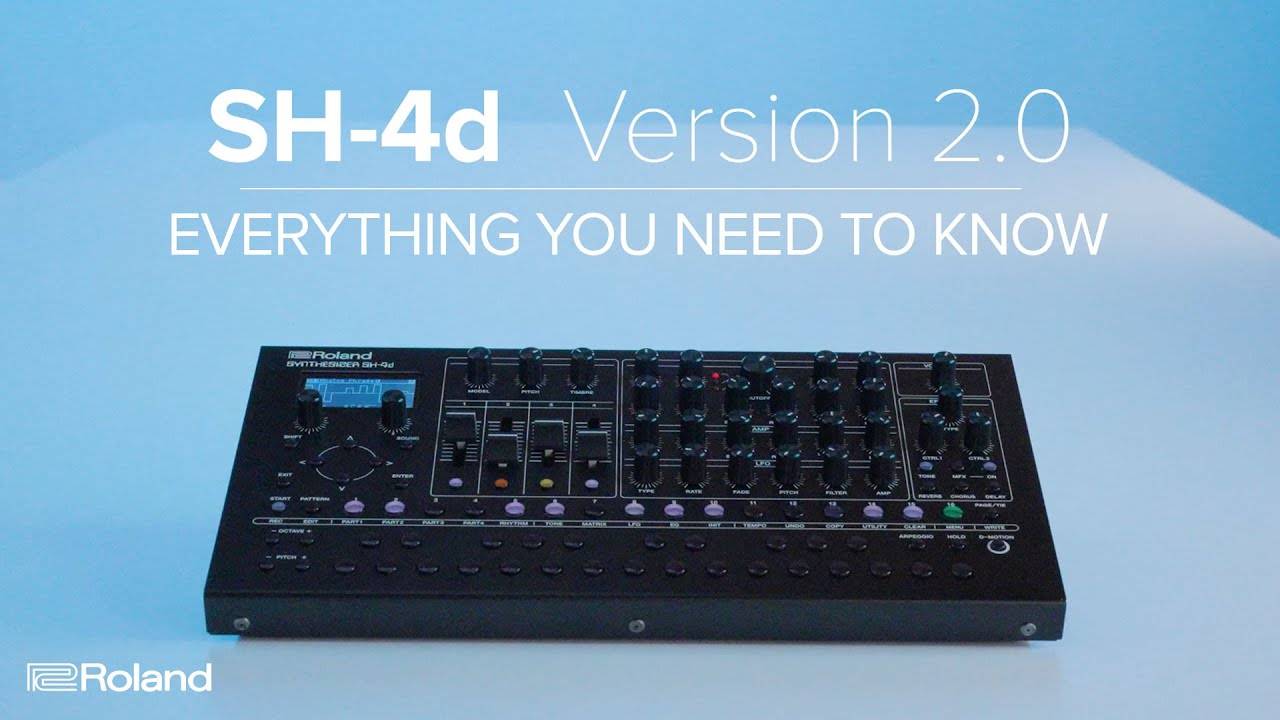 Roland SH-4D v2.0 Update: Everything You Need to Know