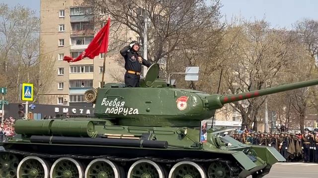 Парады Победы прошли на Дальнем Востоке.