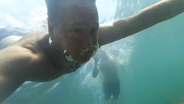 Морское приключение На причале Подводный мир На дне моря Новый пляж #море #пляж #лето