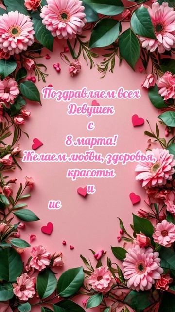 Поздравляю с 8 марта!💐 #8марта #цветы #праздник #с8марта