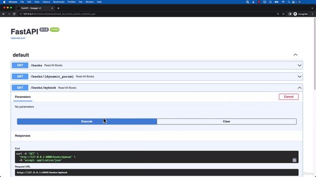 7. FastAPI Project Path Parameters