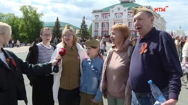 Как Саранск День Победы встречал. Праздничные активности в центре города