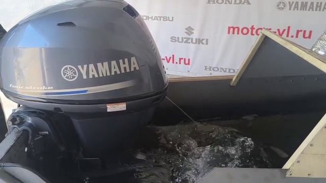 Запуск двигателя Yamaha F30 EFI