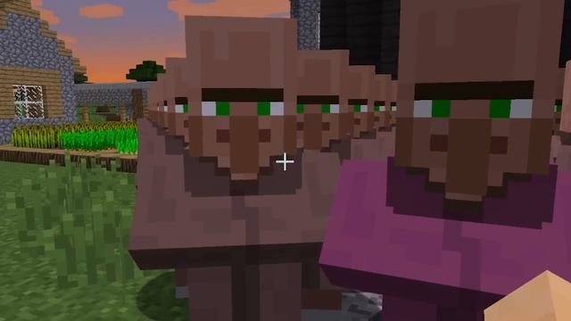 ℹ️ Я ОХРАНЯЮ ВСЮ ДЕРЕВНЮ ЖИТЕЛЕЙ В МАЙНКРАФТ | Компот Minecraft