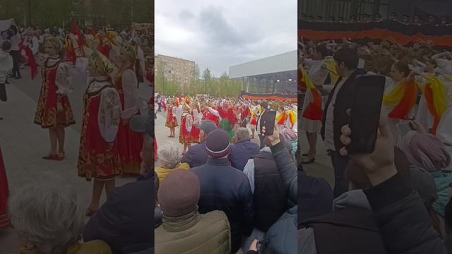 На день Победы в Лобне