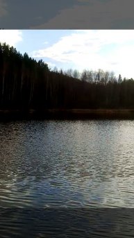 на рыбалке