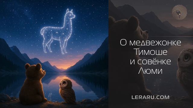 Добрые сказки от Ле Ра Ру
Сказка "О медвежонке Тимоше и совёнке Люми"