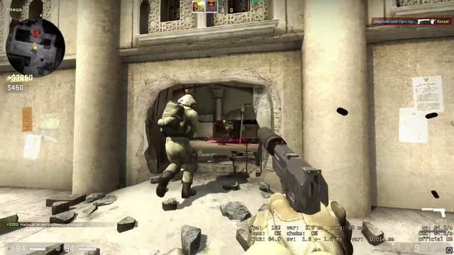 CS:GO - ИЗЯДЕ ZEUS-A WINGMAN #1