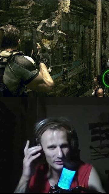 Два три раза в день вот это упражнение делай Resident Evil 5 [?