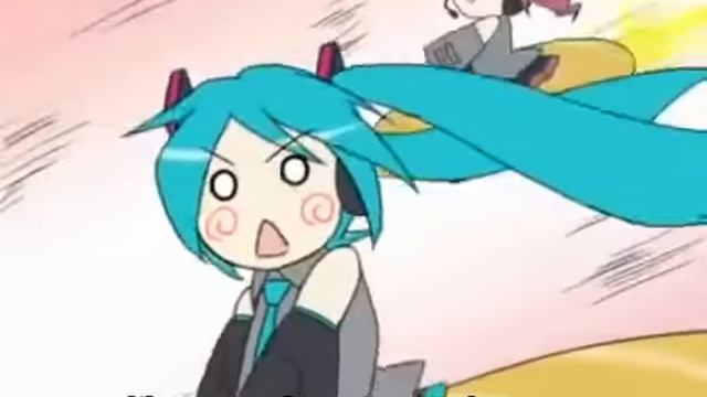 Hatsune miku, triple baka.