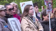 В Уфе акция "Бессмертный полк" объединила 200 тысяч человек - сюжет "Вестей"