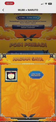 КАК ПОЛУЧИТЬ РАМКУ ПУТЕШЕСТВИЕ НИНДЗЯ? 🥷 #MLBB×NARUTO #млбб #мобайллегенд #mlbb