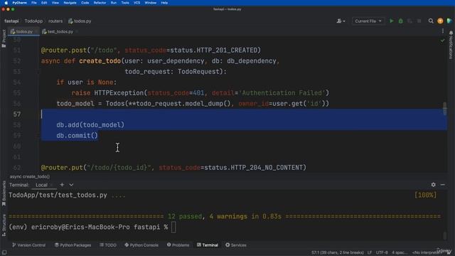 15. Pytest - FastAPI Project Test Part 2